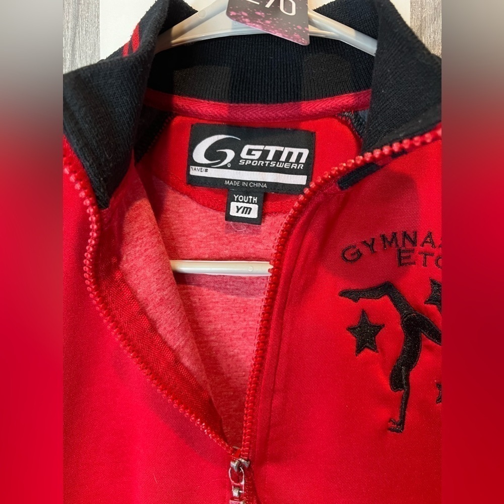 270. Gymnastics Etc. Embroidered Jacket Youth Medium - Picture 3 of 6